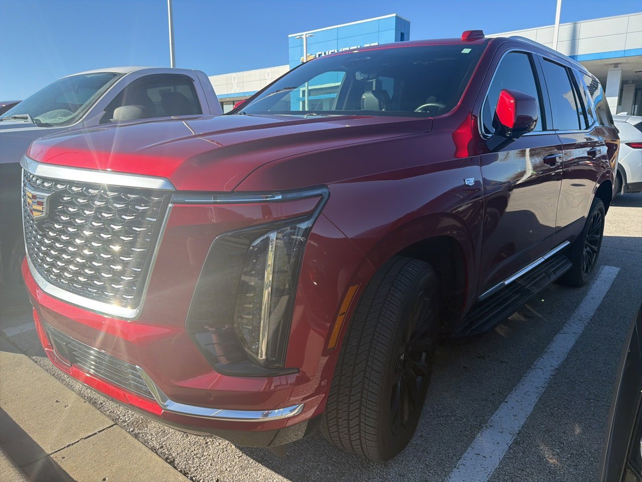 Certified 2025 Cadillac Escalade Premium Luxury with VIN 1GYS9BRL9SR145294 for sale in Kansas City