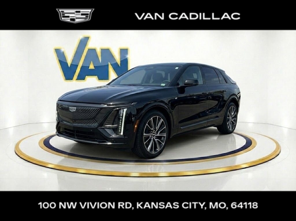Stellar Black Metallic 2024 Cadillac LYRIQ Sport 2 AWD SUV / Crossover All-Wheel Drive Automatic
