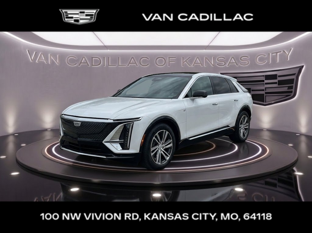 Certified 2024 Cadillac LYRIQ Luxury 1 with VIN 1GYKPPRK0RZ104542 for sale in Kansas City