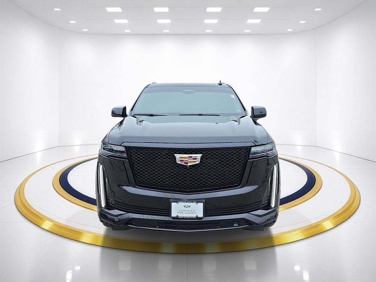 Certified 2022 Cadillac Escalade Sport Platinum with VIN 1GYS4GKL9NR135553 for sale in Kansas City