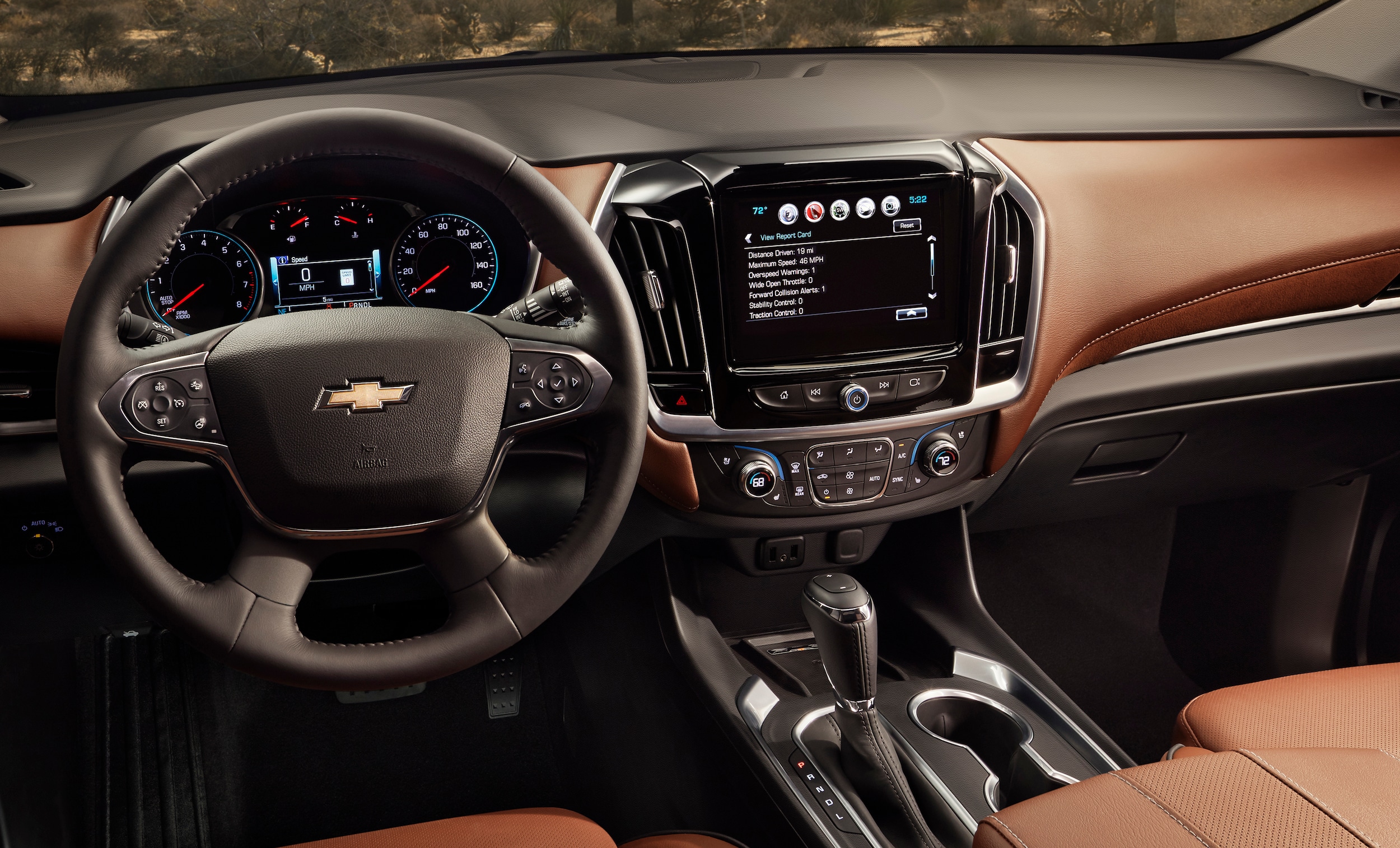 2018 Chevy Traverse interior photo