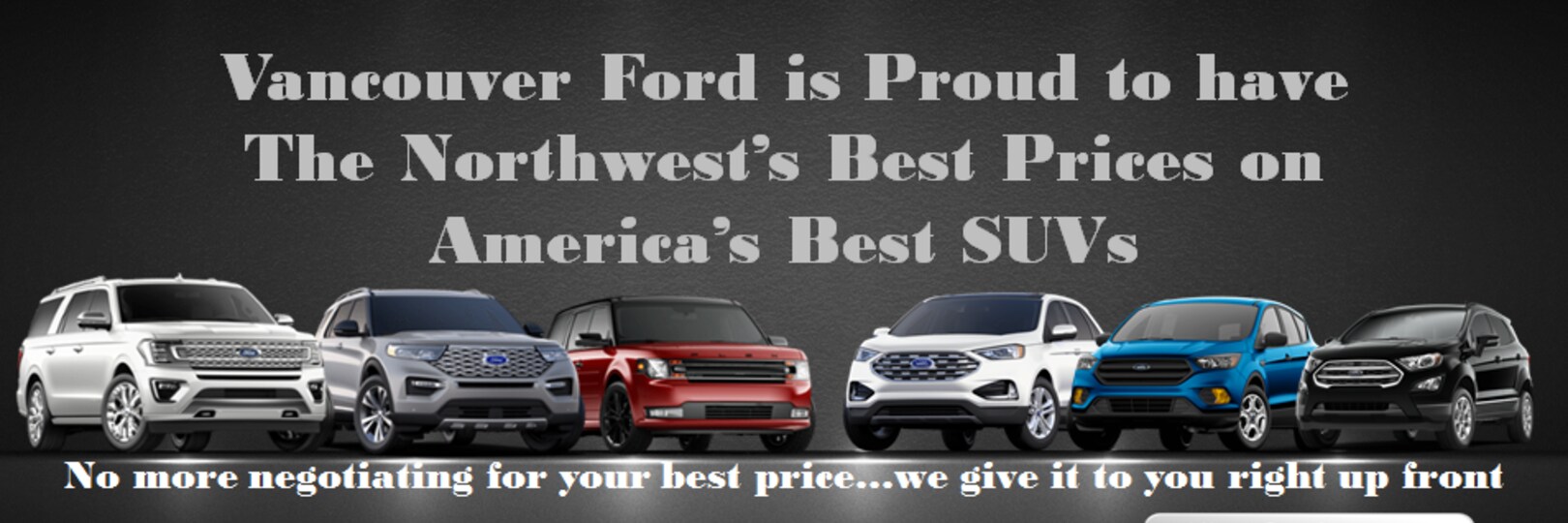 Vancouver Ford Inc. Ford Dealership in Vancouver WA