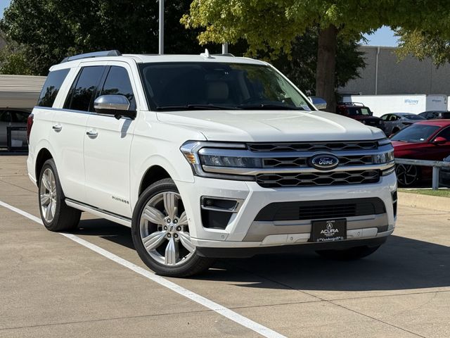 Used 2024 Star White Metallic Tri-Coat Ford Platinum image 2
