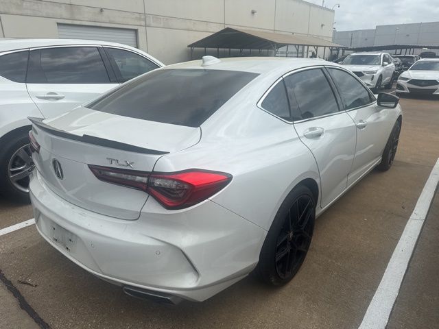 Used 2021 Platinum White Pearl Acura Technology Package image 4