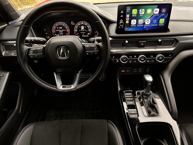 Certified Used 2025 Liquid Carbon Metallic Acura A-Spec Tech Package image 13