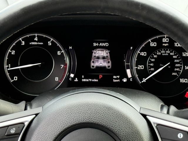 Used 2020 Fathom Blue Pearl Acura Advance Package image 15
