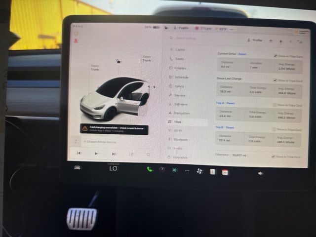 Used 2023 Pearl White Multi-Coat Tesla Performance image 5