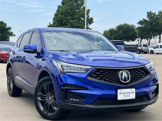 Certified 2021 Acura RDX A-Spec Package with VIN 5J8TC2H6XML034154 for sale in Arlington, TX