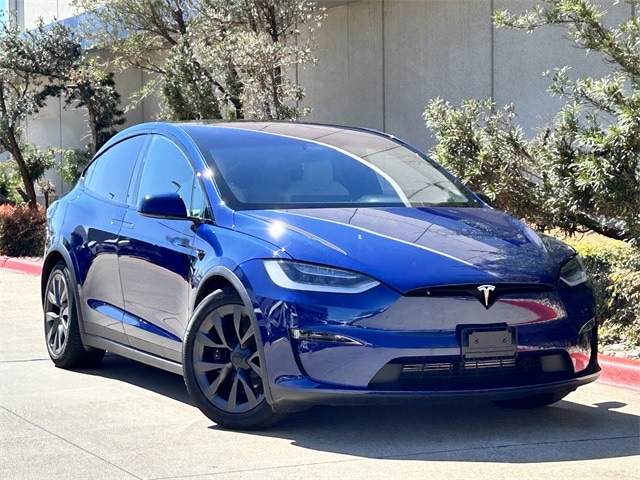 Used 2022 Tesla Model X Long Range with VIN 7SAXCBE53NF334301 for sale in Arlington, TX
