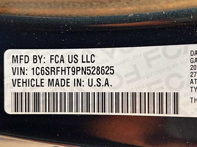 Used 2023 Patriot Blue Pearlcoat Ram Limited image 35