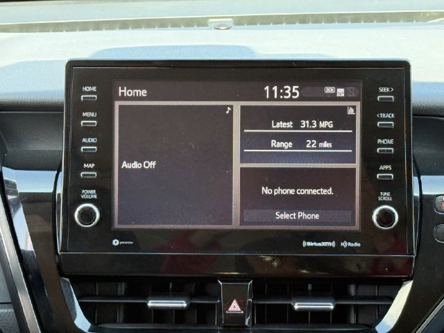 Used 2023 Supersonic Red Midnight Black Metallic Toyota SE image 16