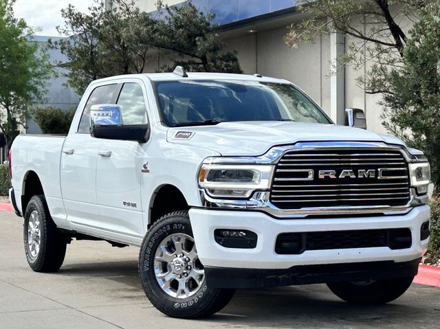 Used 2024 Bright White Clearcoat Ram Laramie image 2