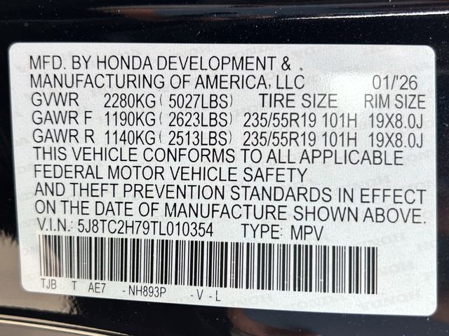 New 2026 Platinum White Pearl Acura Advance Package image 38