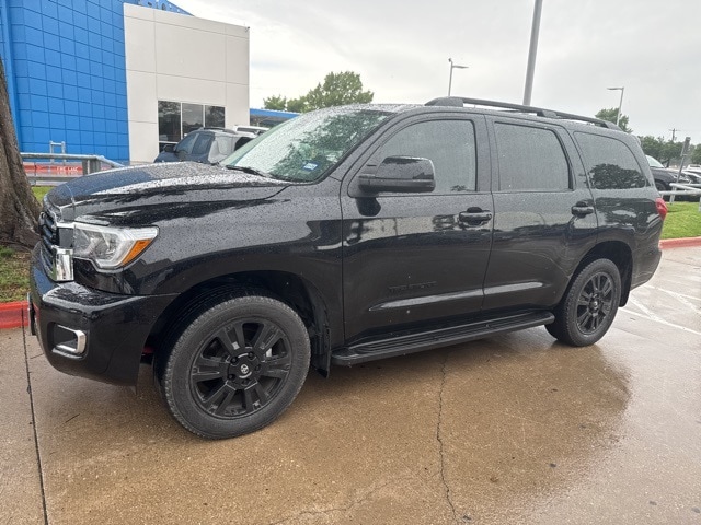 Used 2021 Toyota Sequoia TRD Sport with VIN 5TDCY5B17MS185448 for sale in Arlington, TX