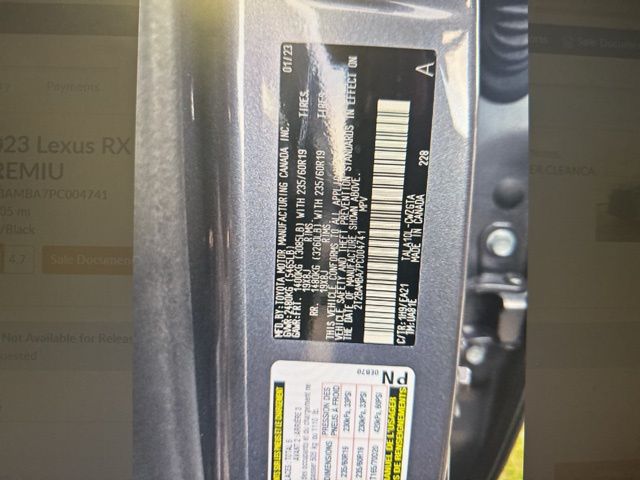 Used 2023 Nebula Gray Pearl Lexus 350 image 12