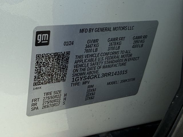 Used 2024 Crystal White Tricoat CADILLAC Sport Platinum image 33