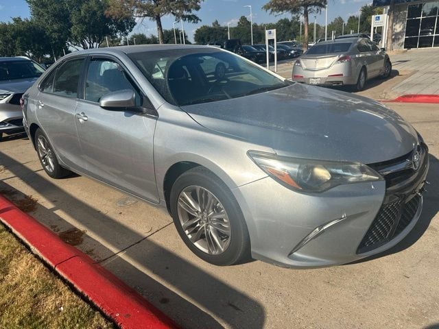 Celestial Silver Metallic 2016 Toyota Camry Sedan Front-Wheel Drive 6-Speed Automatic