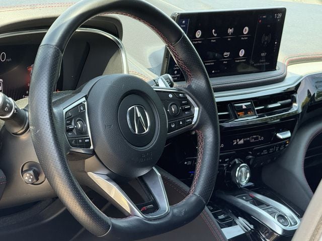 Certified Used 2025 Lunar Silver Metallic Acura A-Spec Advance Package image 14