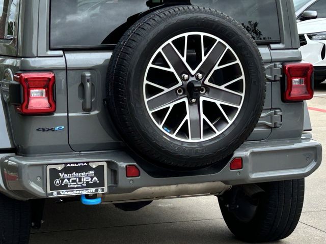 Used 2022 Sting-Gray Clearcoat Jeep Unlimited Sahara High Altitude 4xe image 6