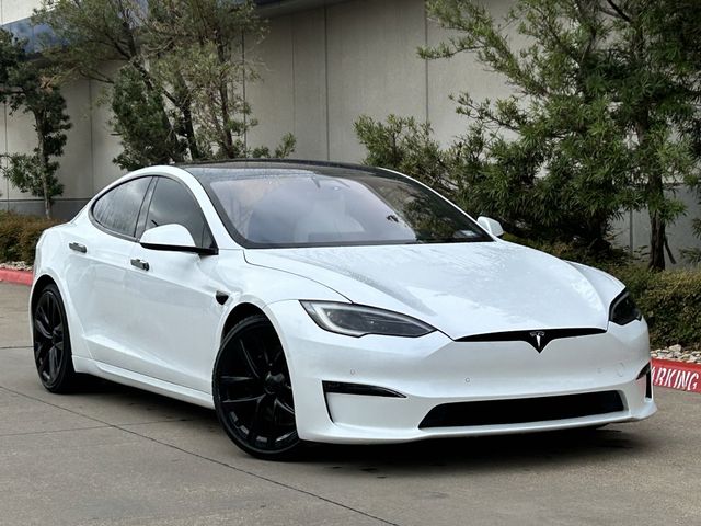 Used 2022 Tesla Model S Base with VIN 5YJSA1E57NF478263 for sale in Arlington, TX
