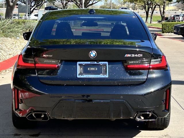 Used 2025 Black Sapphire Metallic BMW M340i xDrive image 5