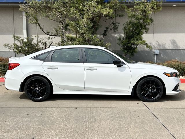 Used 2024 Platinum White Pearl Honda Sport image 3