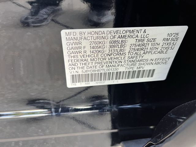 New 2026 Platinum White Pearl Acura SH-AWD Type S w/Advance Package image 35