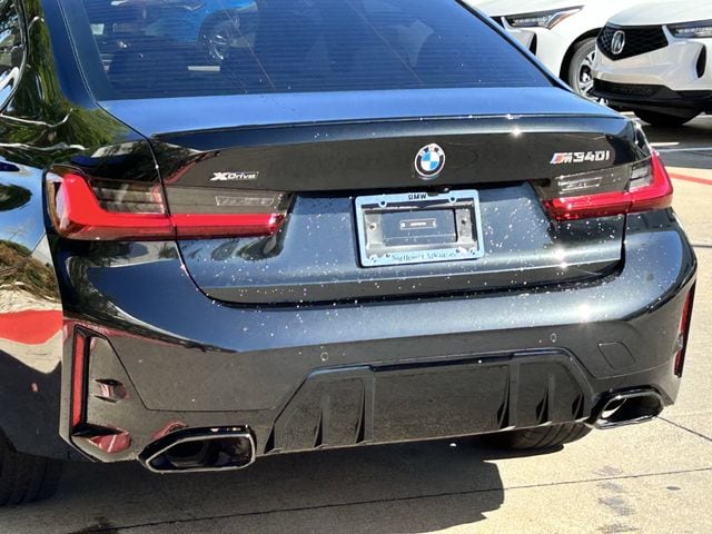 Used 2025 Black Sapphire Metallic BMW M340i xDrive image 6