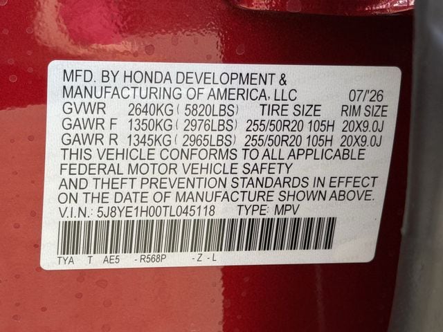 New 2026 Performance Red Pearl Acura SH-AWD A-Spec Package image 36