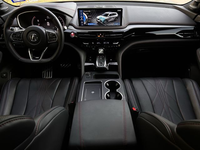 Certified Used 2025 Majestic Black Pearl Acura A-Spec Advance Package image 12