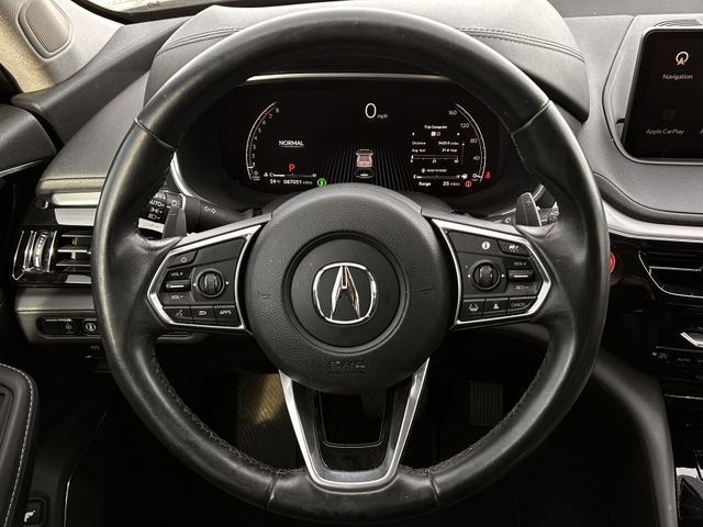 Used 2023 Liquid Carbon Metallic Acura Technology image 14