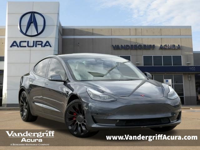 Used 2022 Tesla Model 3 Performance with VIN 5YJ3E1EC9NF327738 for sale in Arlington, TX