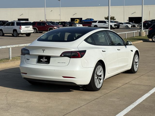 Used 2022 Pearl White Multi-Coat Tesla Long Range image 4