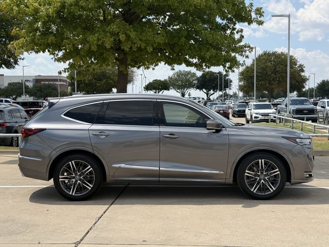 Certified Used 2025 Liquid Carbon Metallic Acura Advance Package image 3