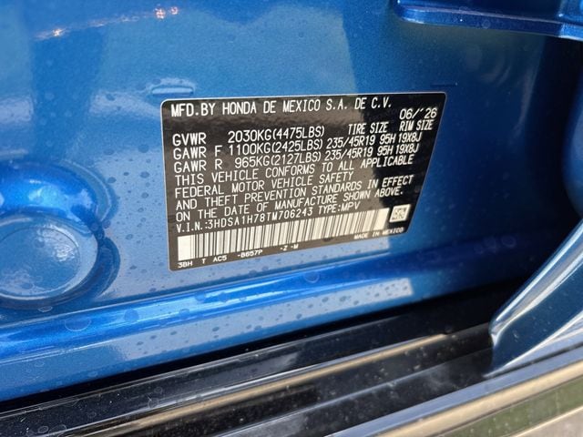 New 2026 Double Apex Blue Pearl II Acura A-Spec Advance Package image 26
