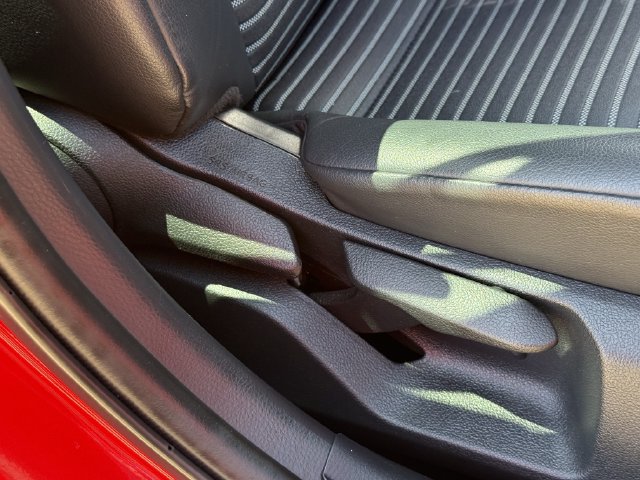 Used 2023 Supersonic Red Midnight Black Metallic Toyota SE image 28