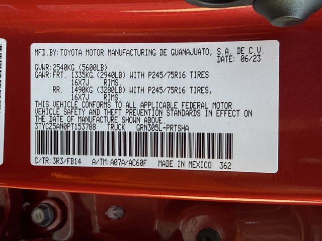 Used 2023 Barcelona Red Metallic Toyota SR image 30
