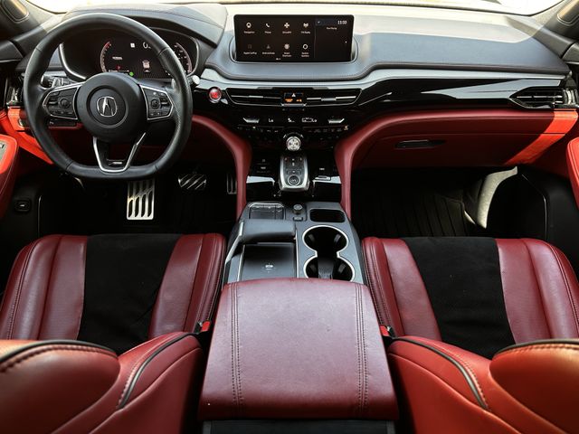Used 2023 Liquid Carbon Metallic Acura A-Spec image 12