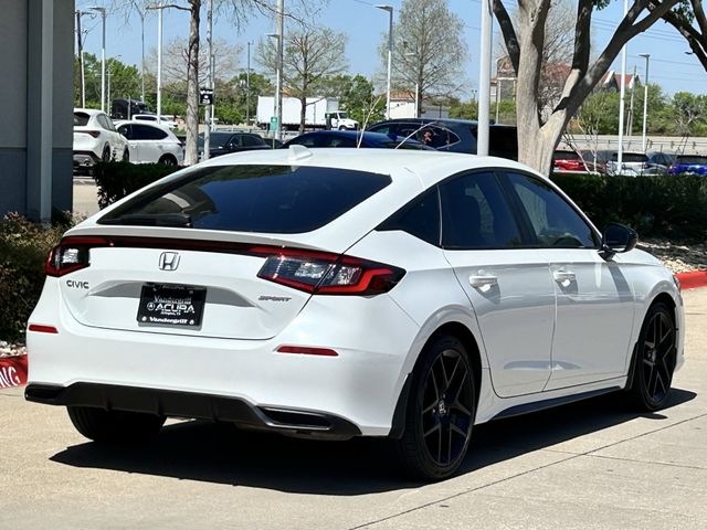 Used 2024 Platinum White Pearl Honda Sport image 4