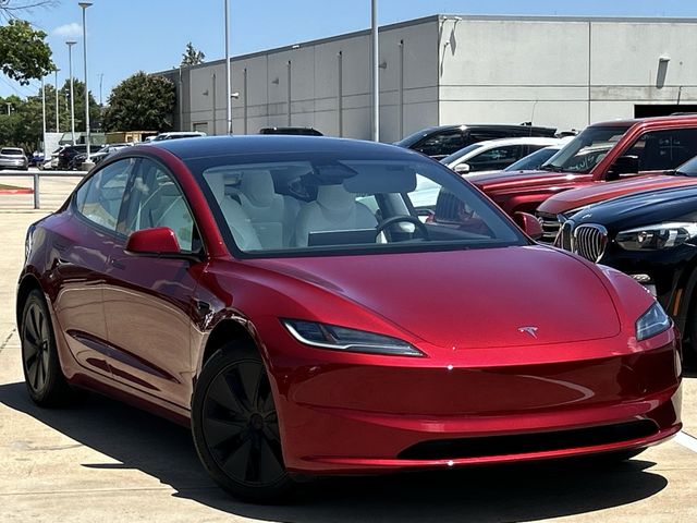 Used 2025 Tesla Model 3 Long Range with VIN 5YJ3E1EA6SF985415 for sale in Arlington, TX