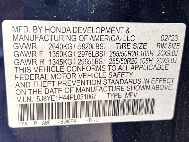Certified Used 2023 Fathom Blue Pearl Acura Technology image 35