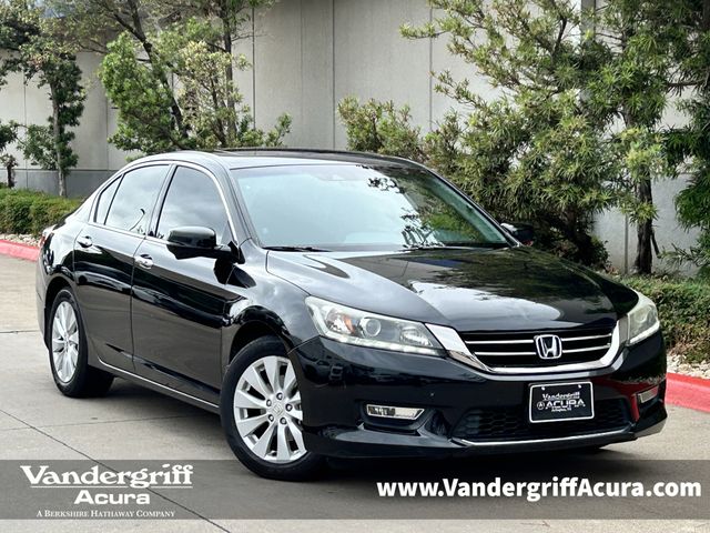 Crystal Black Pearl 2013 Honda Accord EX-L V6 Sedan Front-Wheel Drive 6-Speed Automatic