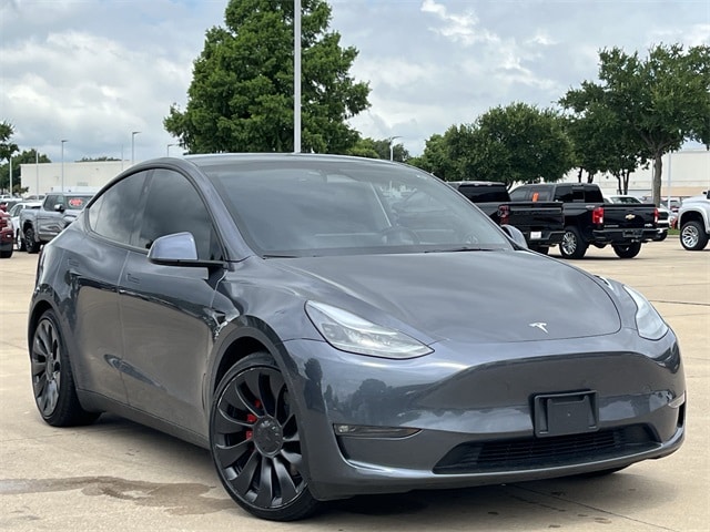 Used 2023 Tesla Model Y Performance with VIN 7SAYGDEF4PF980575 for sale in Arlington, TX