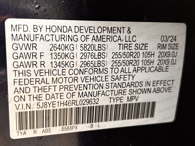 Certified Used 2024 Fathom Blue Pearl Acura Technology image 36