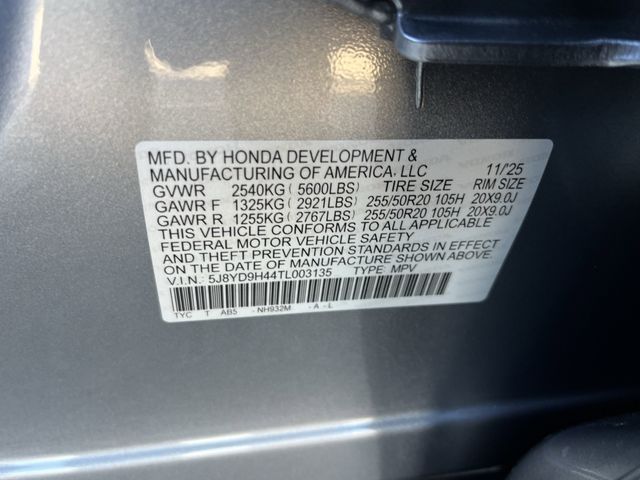 New 2026 Solar Silver Metallic Acura FWD Technology Package image 35