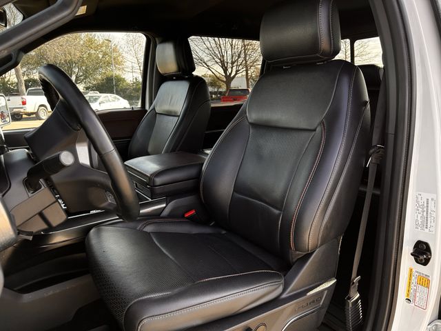 Used 2022 Star White Metallic Tri-Coat Ford Lariat image 27