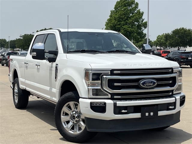 Used 2021 Ford F-250 Super Duty Platinum with VIN 1FT8W2BT6MED68678 for sale in Arlington, TX