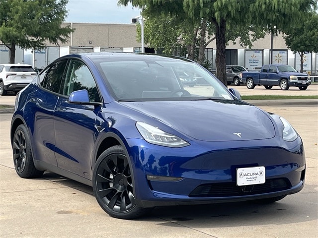 Used 2021 Tesla Model Y Long Range with VIN 5YJYGDEE8MF193967 for sale in Arlington, TX