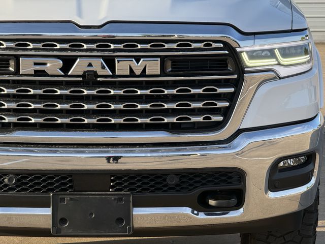 Used 2025 Ivory White Tri-Coat Pearlcoat Ram Limited image 8