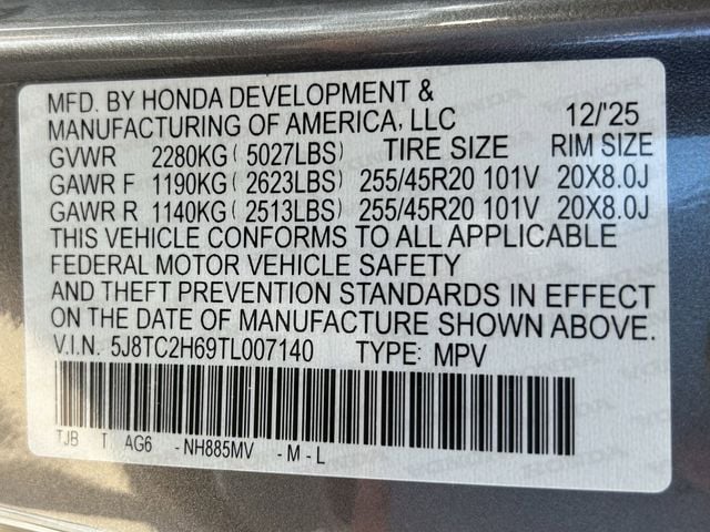 New 2026 Liquid Carbon Metallic Acura A-Spec Package image 40